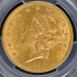 1852 $20 Liberty Head Double Eagle PCGS MS61