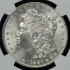 1887 Morgan Dollar S$1 NGC MS64