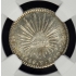 1868/7GO YF MEXICO REAL NGC MS65