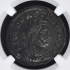 Constantius I, AD 305-306 ROMAN EMPIRE BI Nummus Posthumous Issue NGC MS60