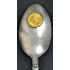1903 Louisiana Purchase Expo Commem. Spoon W/ Gold 1903 McKinley $1 Very Rare
