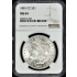 1881-CC Morgan Dollar S$1 NGC MS64