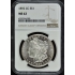 1892-CC Morgan Dollar S$1 NGC MS62