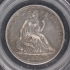 1853 50C Arrows and Rays Liberty Seated Half Dollar PCGS XF45