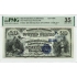 1882 DB $20 Wells Fargo Nevada National Bank Note San Fran CA Fr#555 PMG VF35