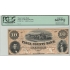 18__ $10 Tioga County Bank PA Obsolete Note PA640G8a PCGS MS66 PPQ Proof Gem New