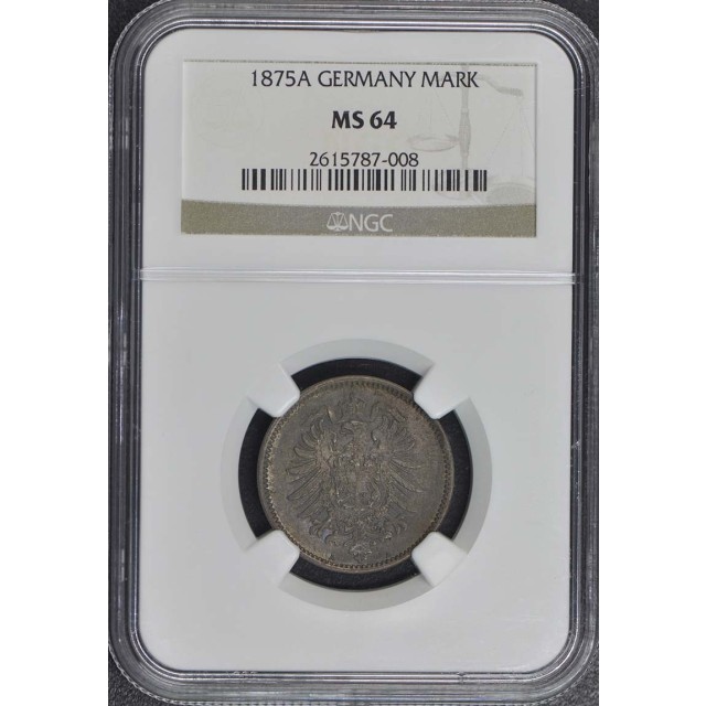 1875A GERMANY MARK NGC MS64