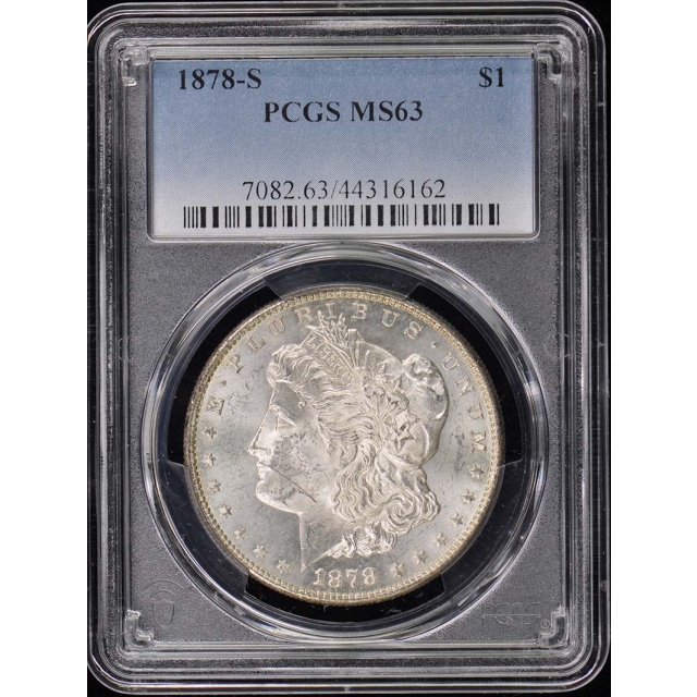 1878-S $1 Morgan Dollar PCGS MS63