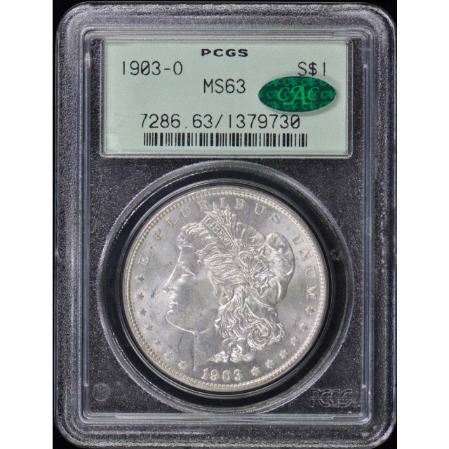 1903-O $1 Morgan Dollar PCGS MS63 (CAC)