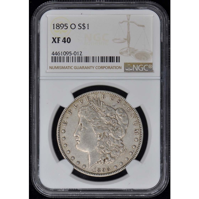 1895-O Morgan Dollar S$1 NGC XF40