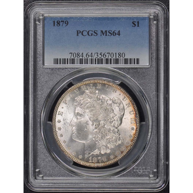 1879 $1 Morgan Dollar PCGS MS64