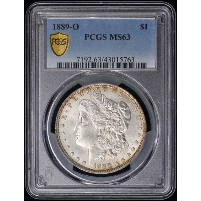 1889-O $1 Morgan Dollar PCGS MS63