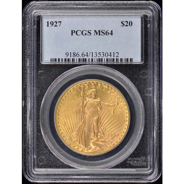 1927 $20 Saint Gaudens PCGS MS64