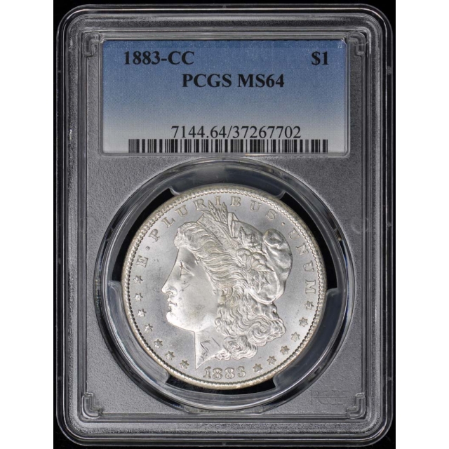 1883-CC $1 Morgan Dollar PCGS MS64