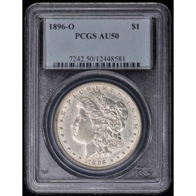 1896-O $1 Morgan Dollar PCGS AU50