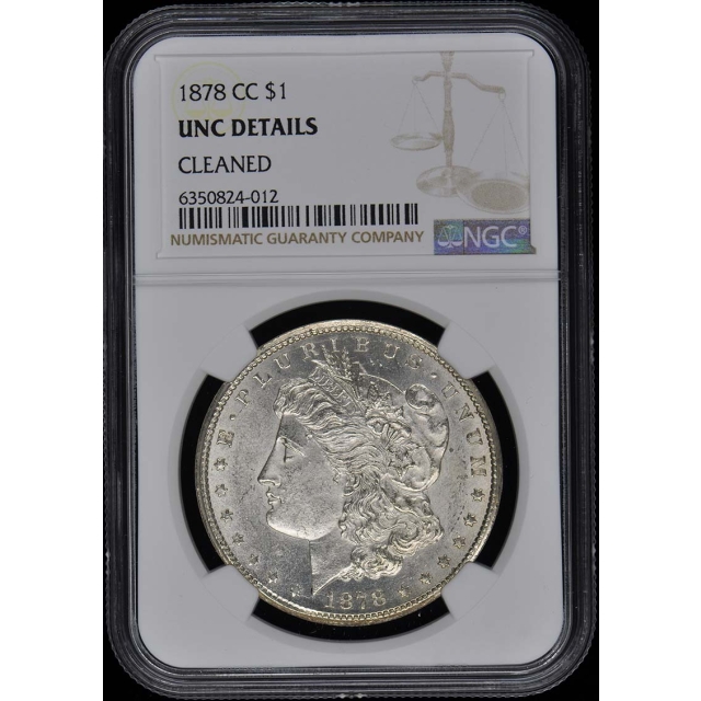 1878-CC Morgan Dollar S$1 NGC UNC Details