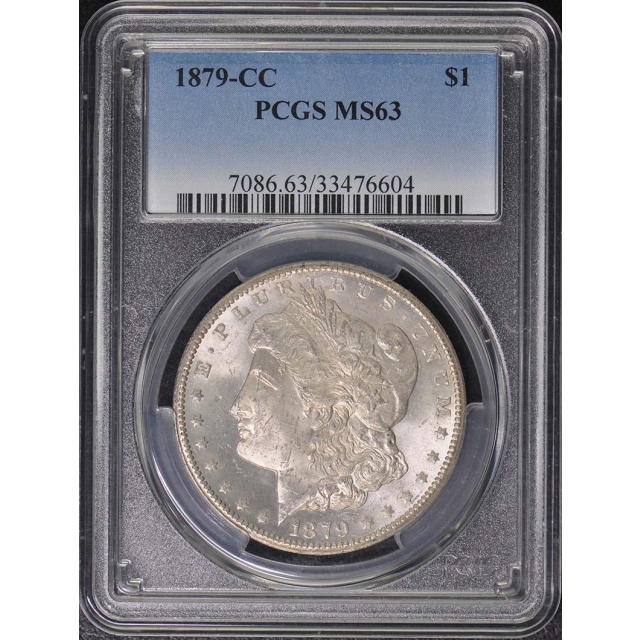 1879-CC $1 Morgan Dollar PCGS MS63