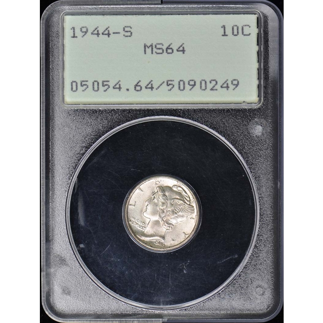 1941-S 10C Mercury Dime PCGS MS64