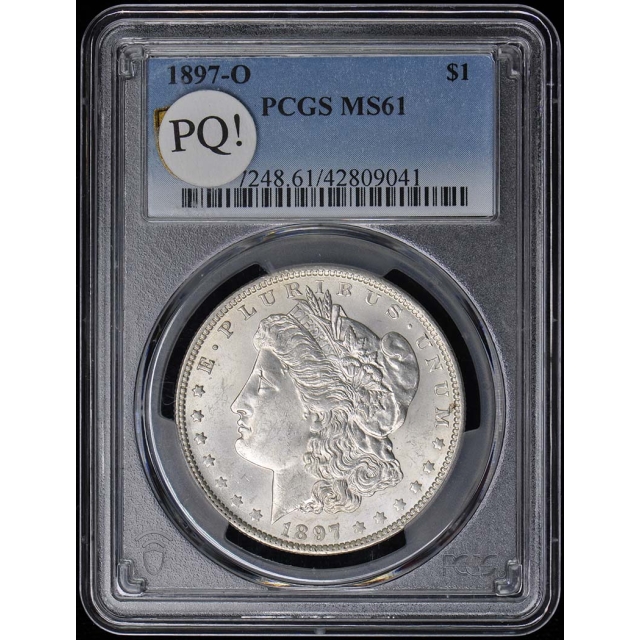 1897-O $1 Morgan Dollar PCGS MS61