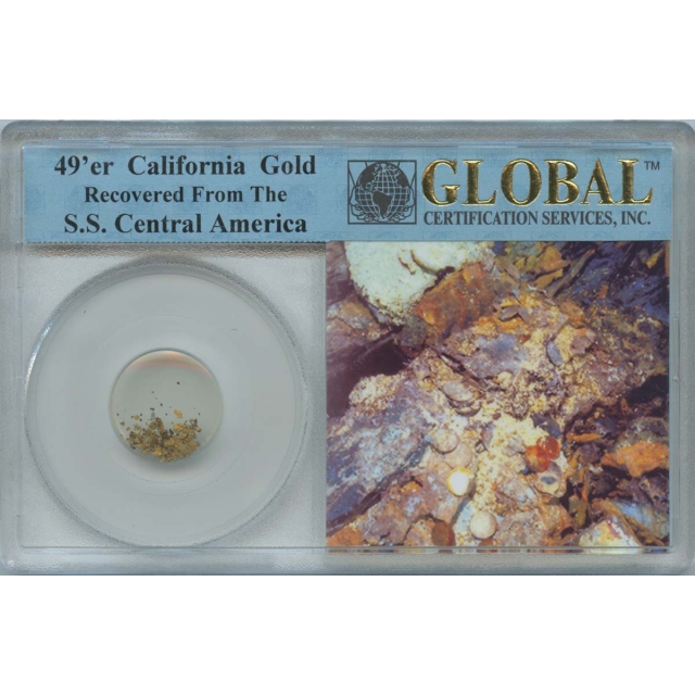 1857 S.S. Central America Gold Pinch Global Certification